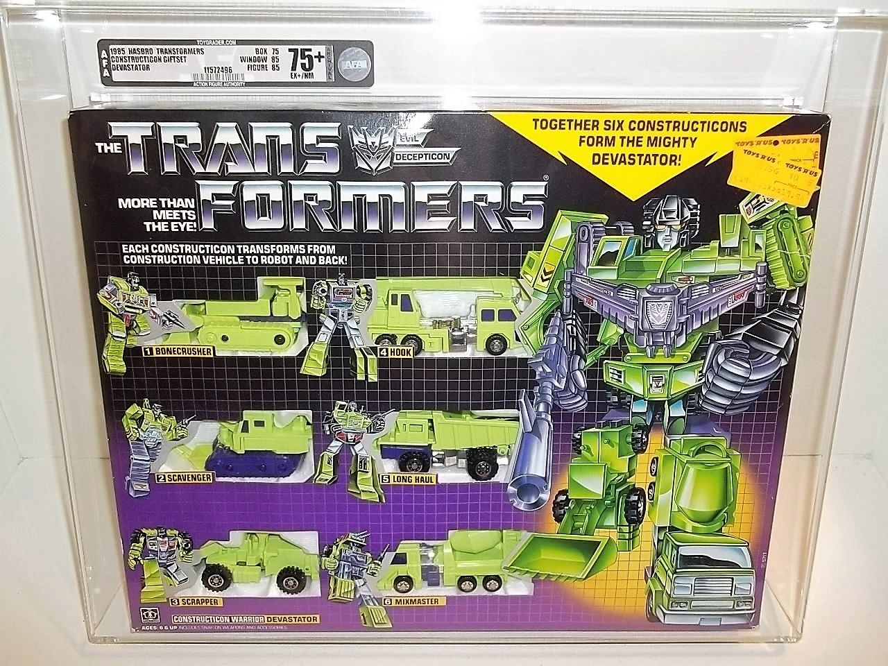 Transformers G1 : 5 jeux des années 1980 les plus chers ! 