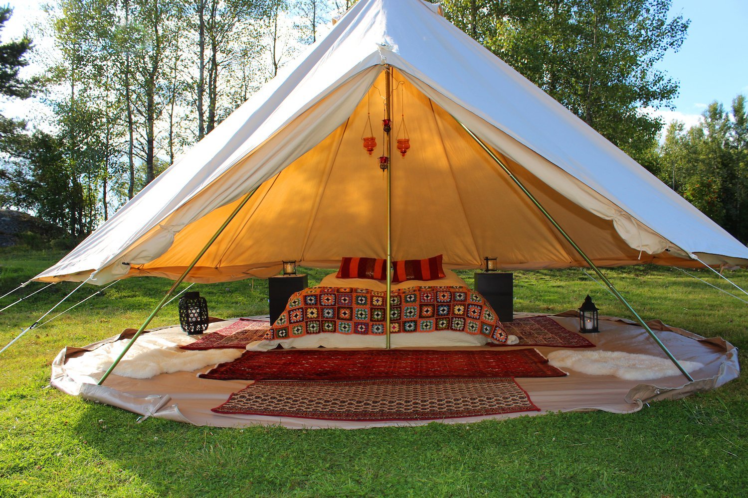 Top 5 des plus belles tentes de camping  vendues sur eBay.