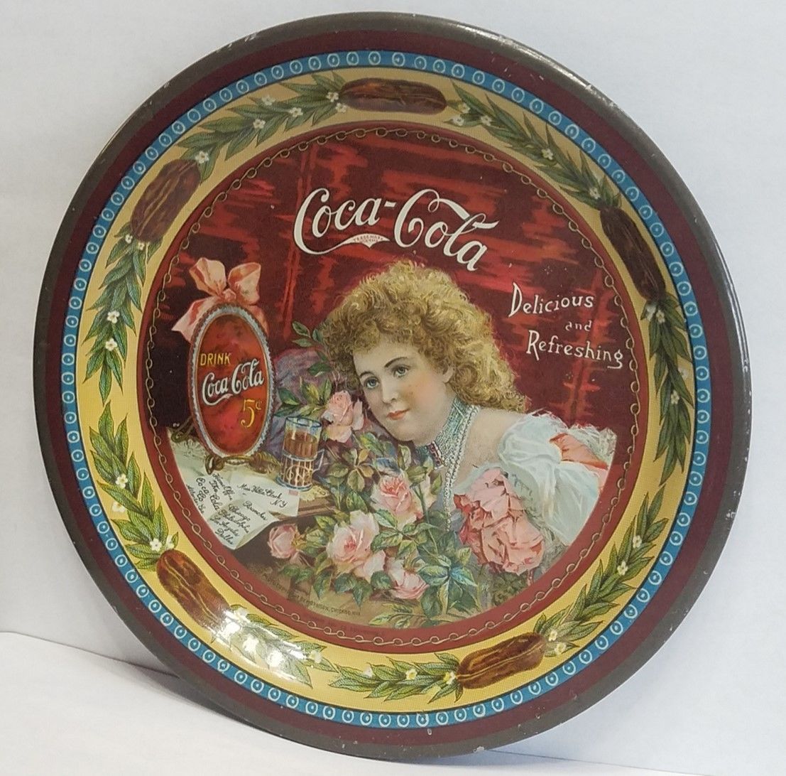 Plateaux de collection Coca-Cola : 5 modèles vintages pre-1950 les plus chers