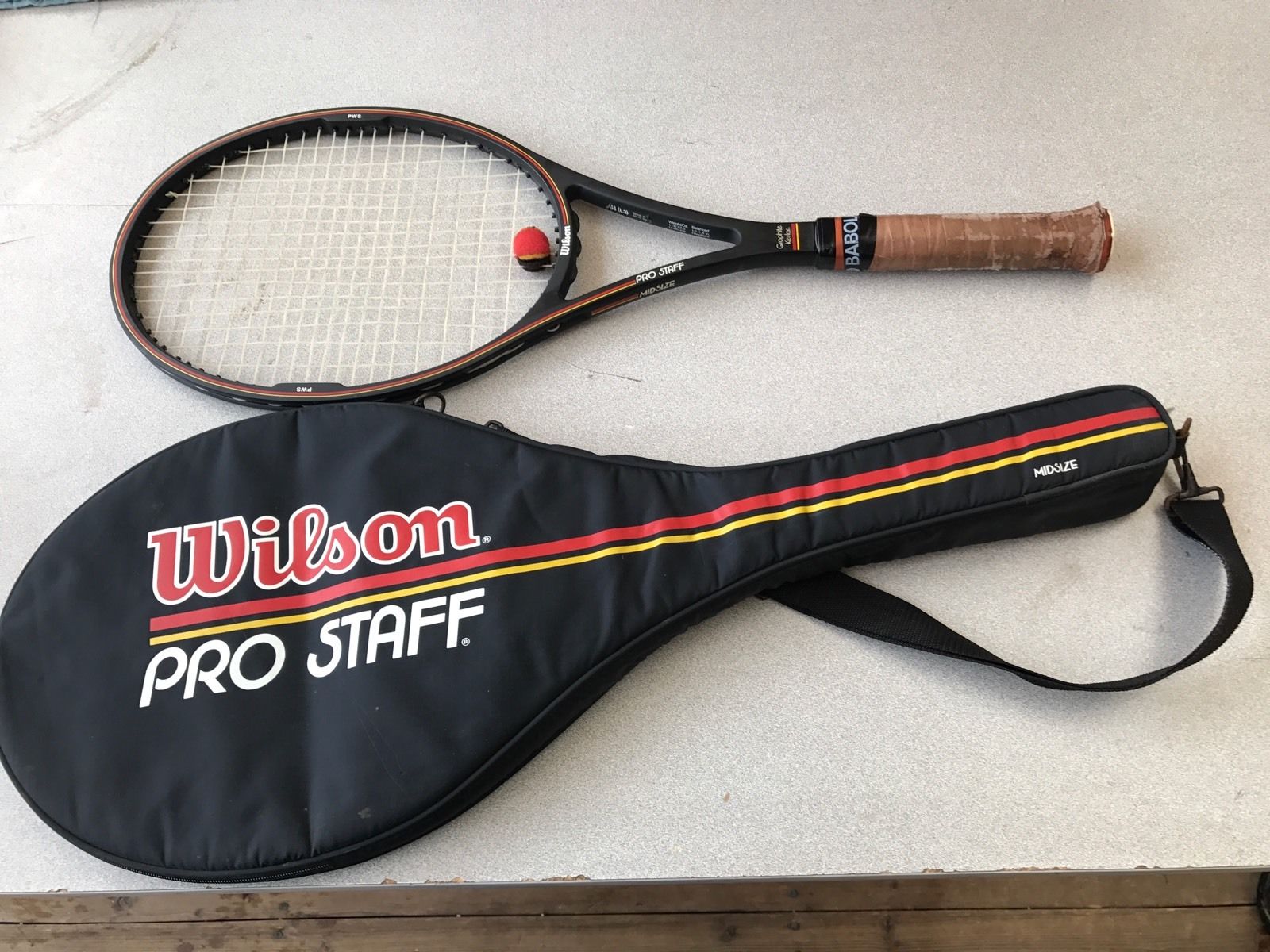 Raquette De Tennis Adidas Vintage – Bon état – Idéale Déco Ou Collection