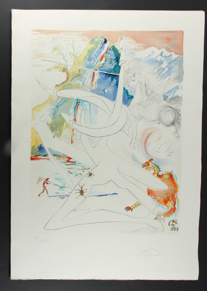 Dali : une sélection de 4 oeuvres exceptionnelles les plus chères sur eBay !