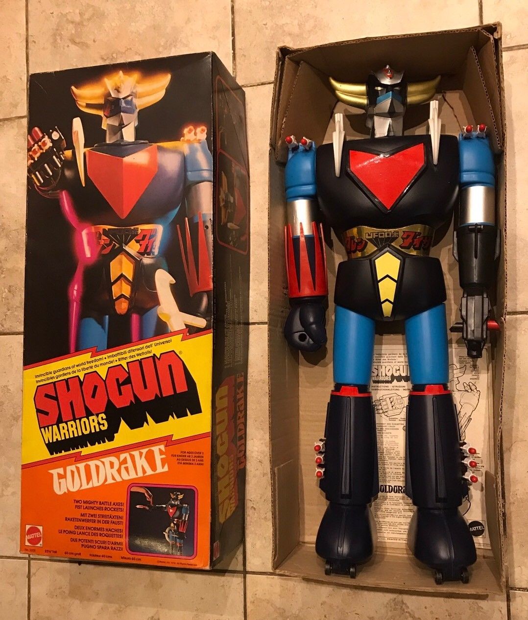 Goldorak : quelques objets collector vendus récemment sur eBay