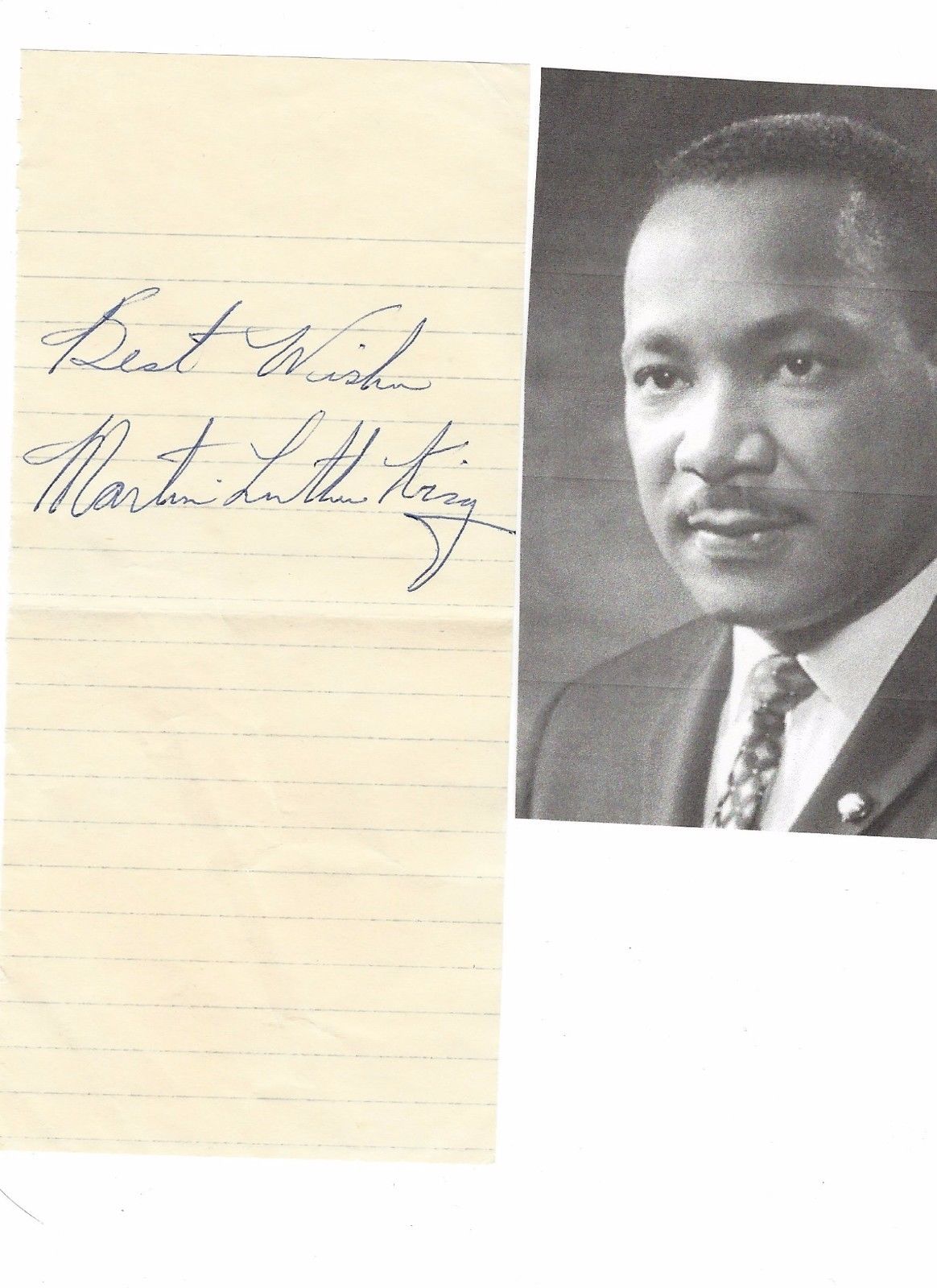 Martin Luther King : Un top 5 des objets de collection les plus chers récemment vendus sur eBay ! 