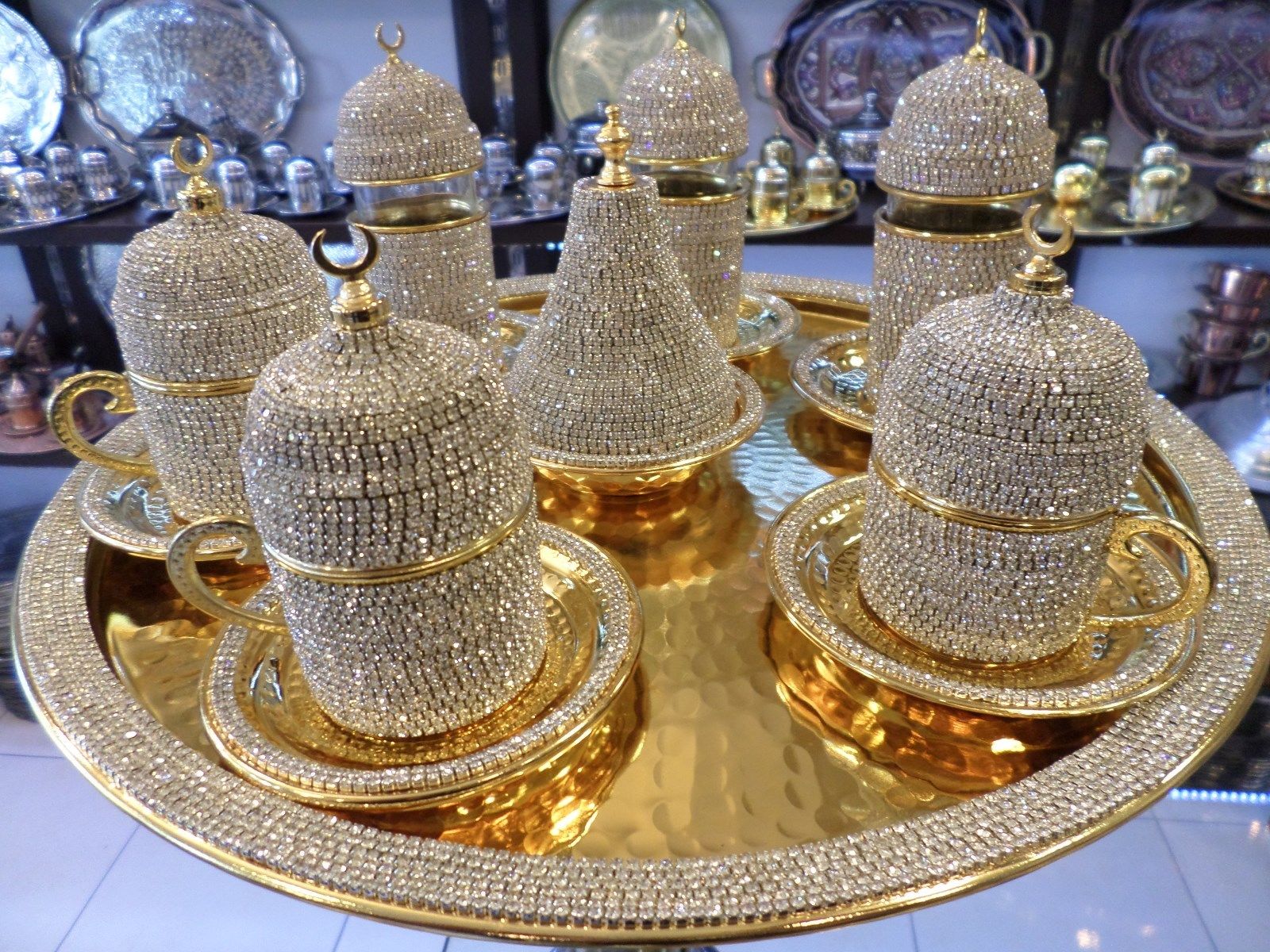 Top 5 des plus beaux sets de thé Turcs récemment vendus sur eBay