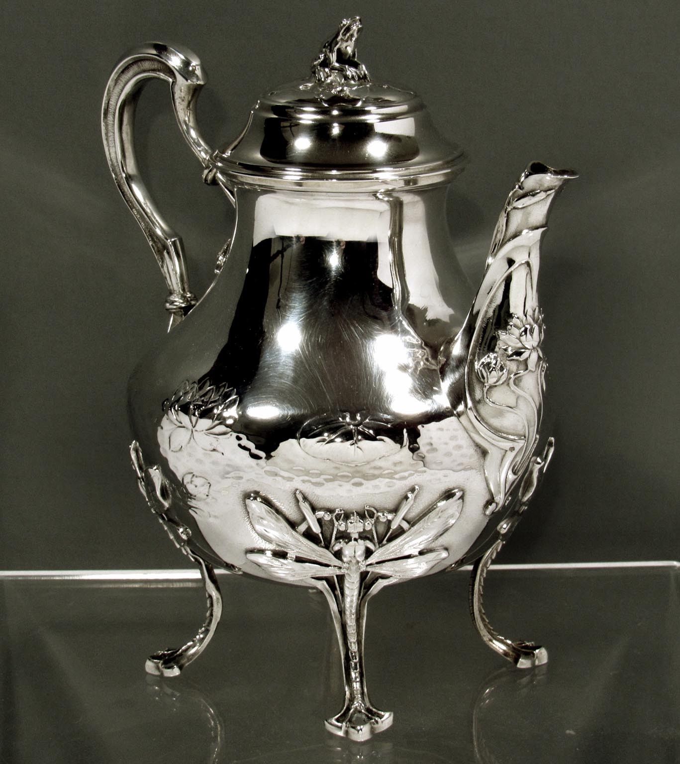 Les théières japonaises en argent massif les plus chères