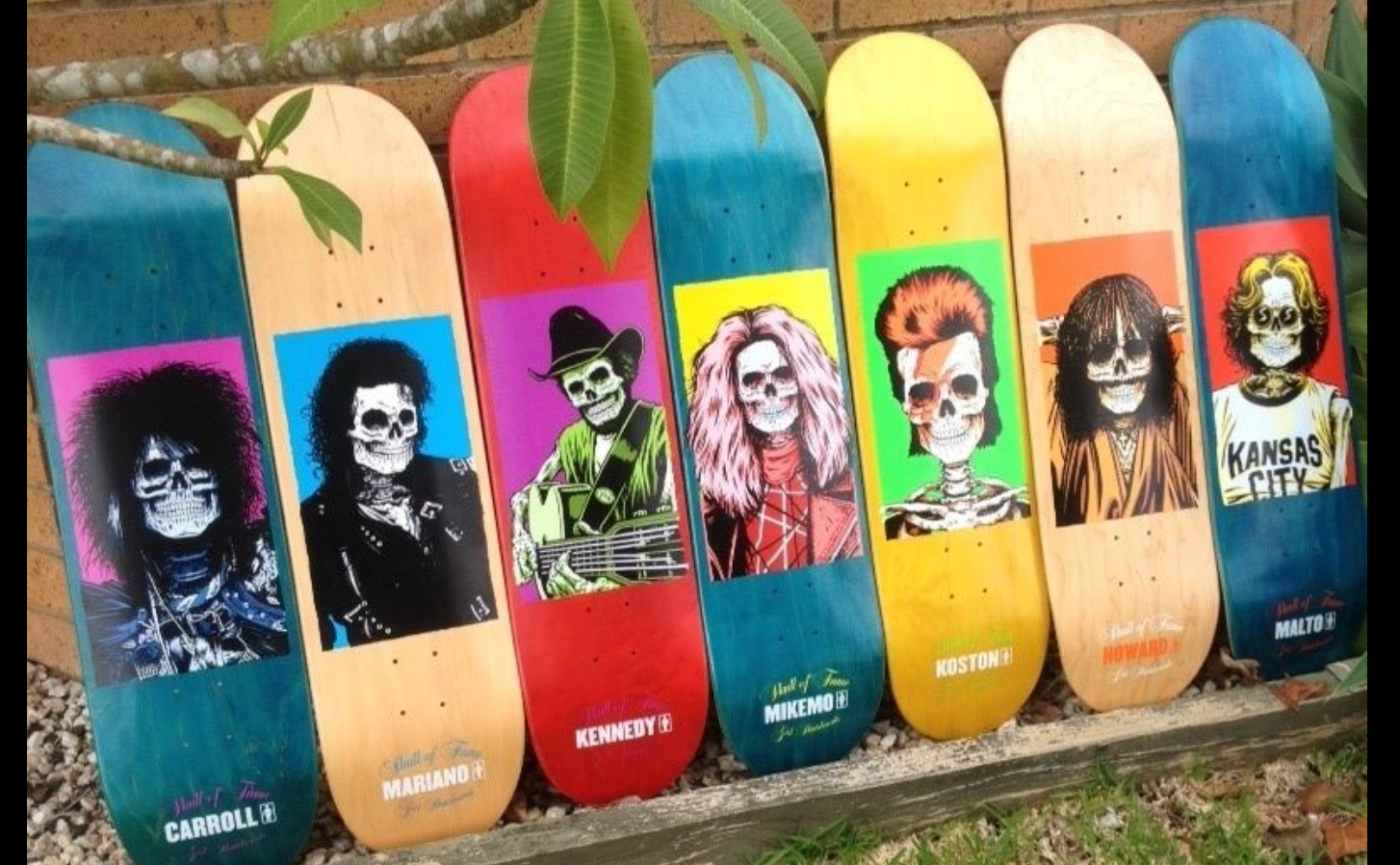 Girl & Chocolate Skateboards - Quelques modèles & séries collectors
