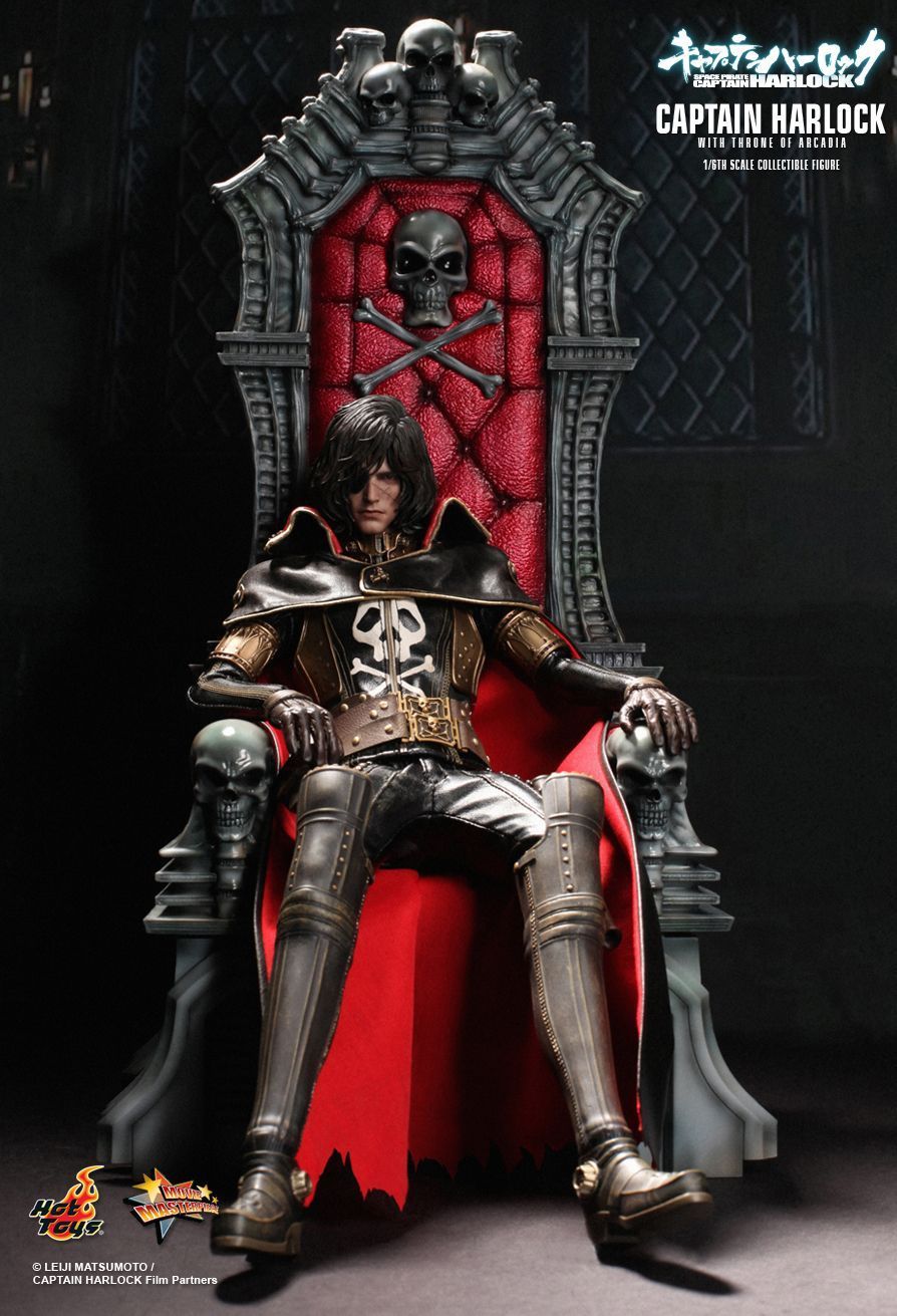 Captain Harlock & Emeraldas (Albator) - Statue résine de collection