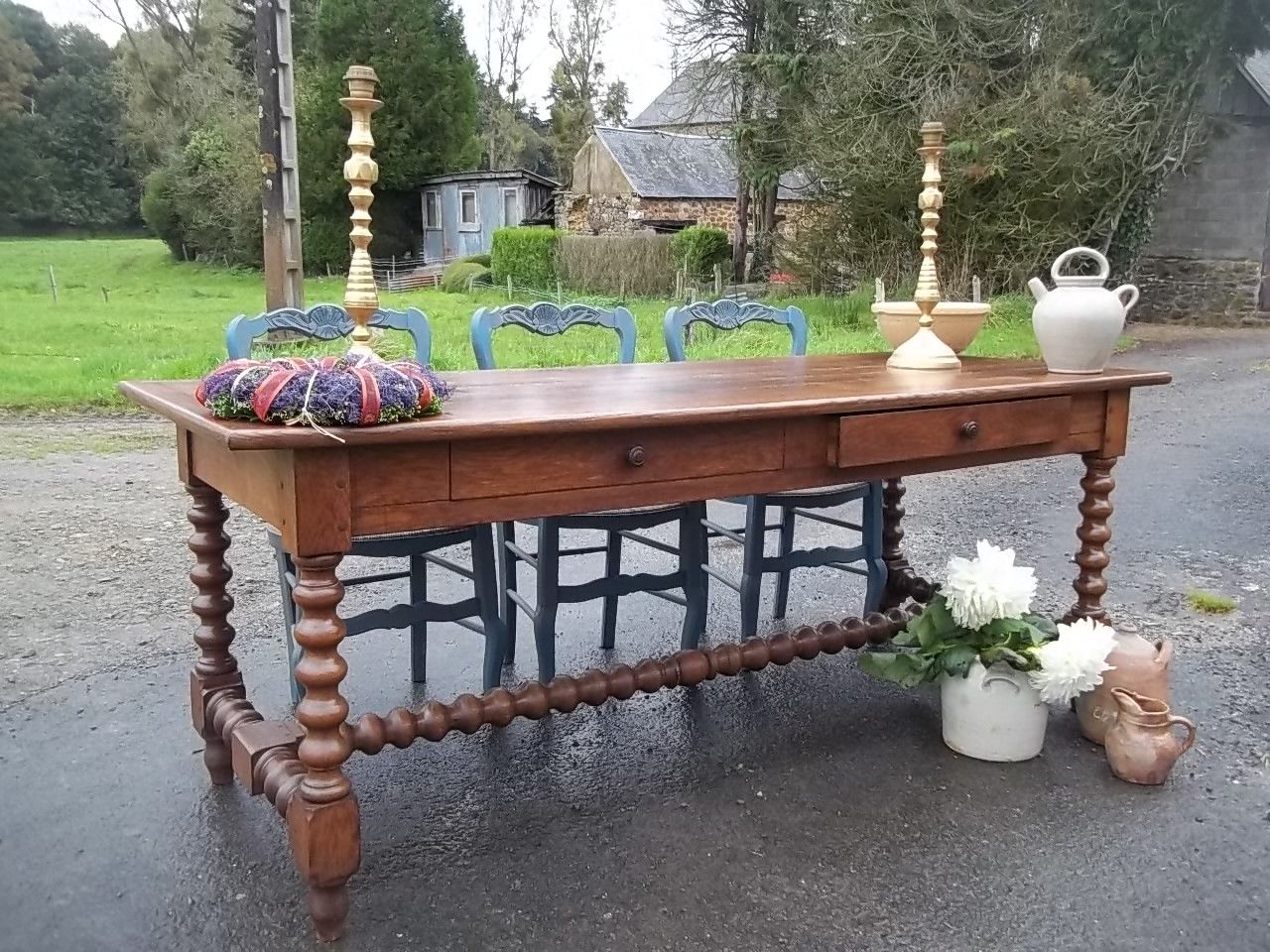 Les plus belles table de réfectoire vendues sur eBay !