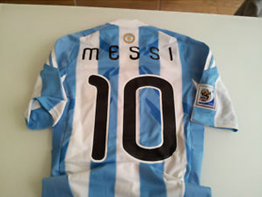 Top 5 d'articles Lionel Messi les plus chers vendus sur eBay