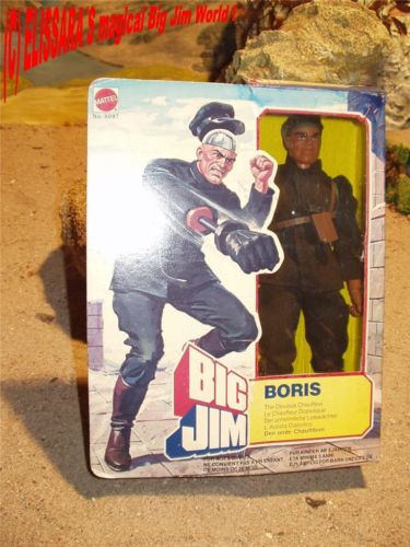 Figurine Big Jim – Professeur Hobb Bushido, Vintage