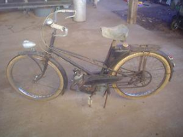 Mobylettes de collection.