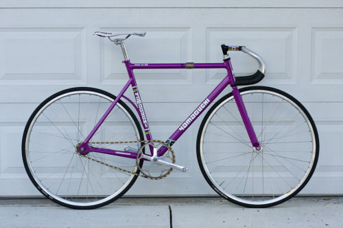 Une sélection de quelques vélos "fixed gear" de collection 